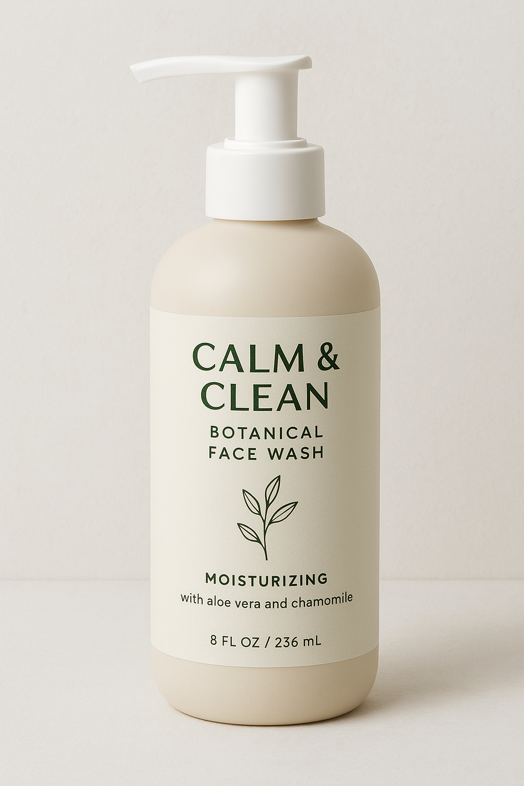 Calm & Clean Botanical Face Wash