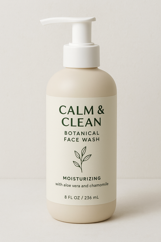 Calm & Clean Botanical Face Wash